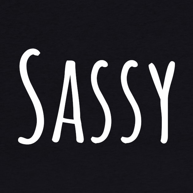 Sassy t-shirt by RedYolk